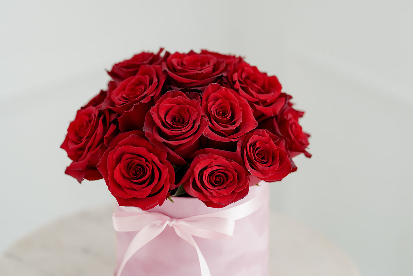 Velvet Embrace, Red Roses in a Velvet Box