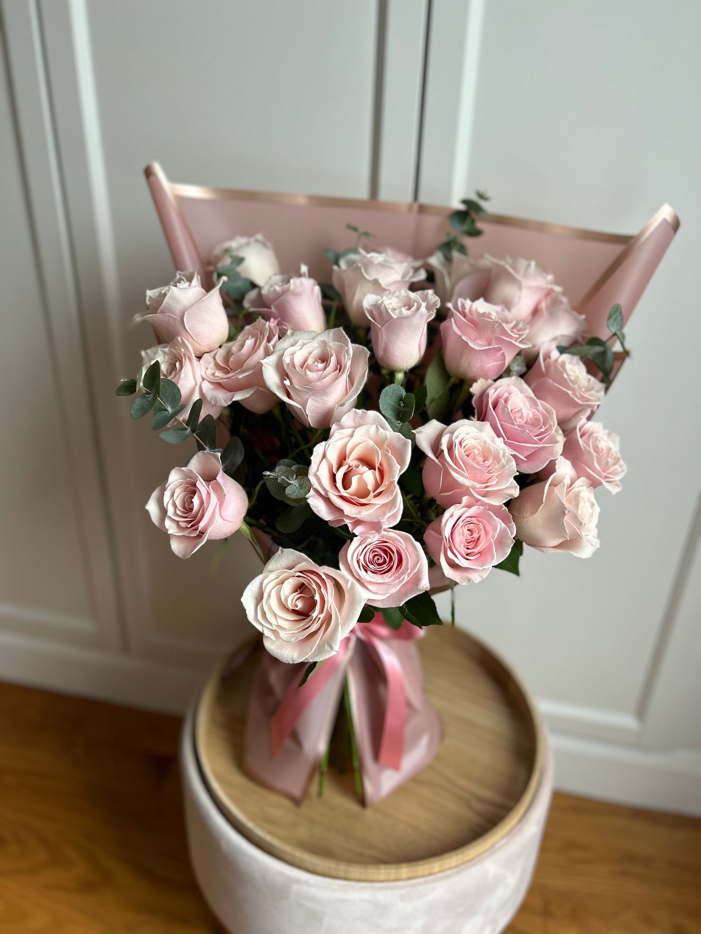 Pink Cloud Two Dozen Roses Bouquet