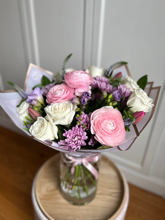 Pink and Purple Fantasy Bouquet