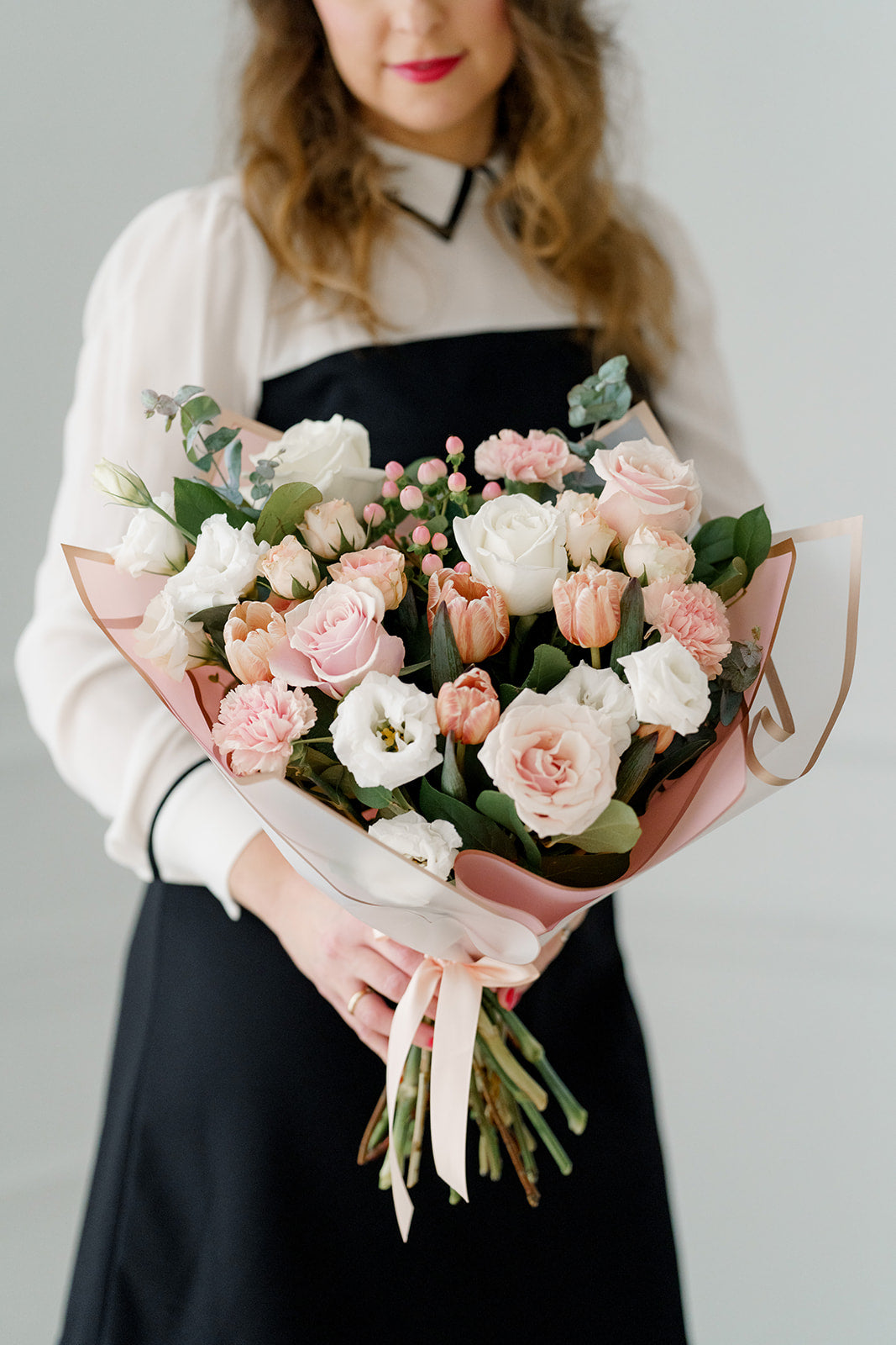 Blushing Blooms Bouquet